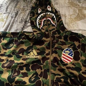 Bape Camo Adidas Collba Jacket
